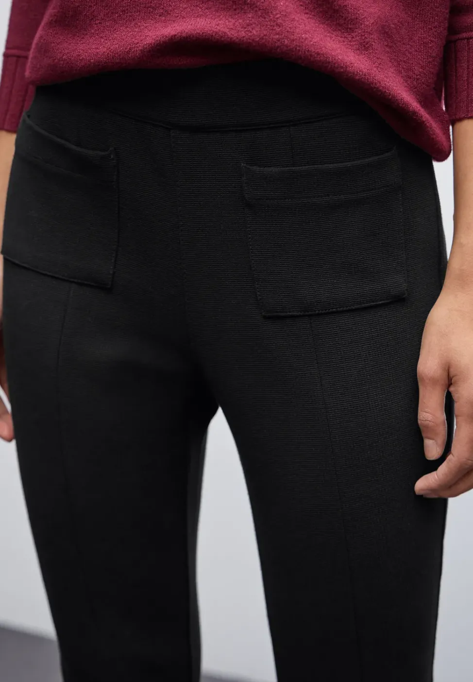 Bootcut pantalon structuré