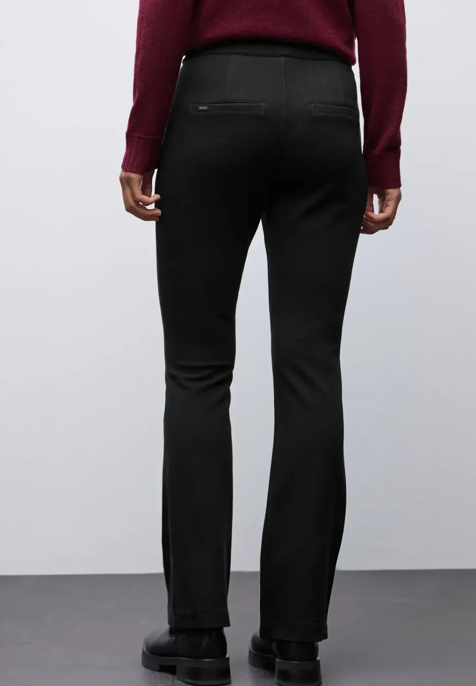 Bootcut pantalon structuré