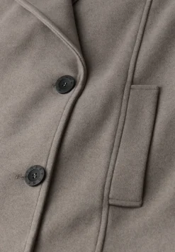 Caban aspect laine avec gilet amovible