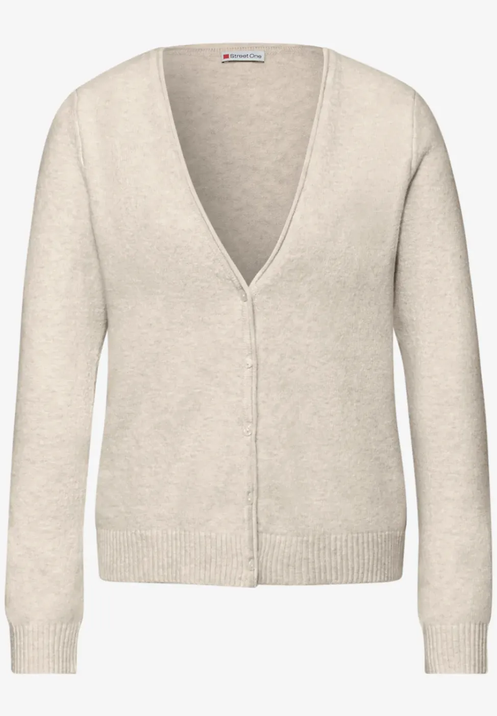 Cardigan douillet à col en V