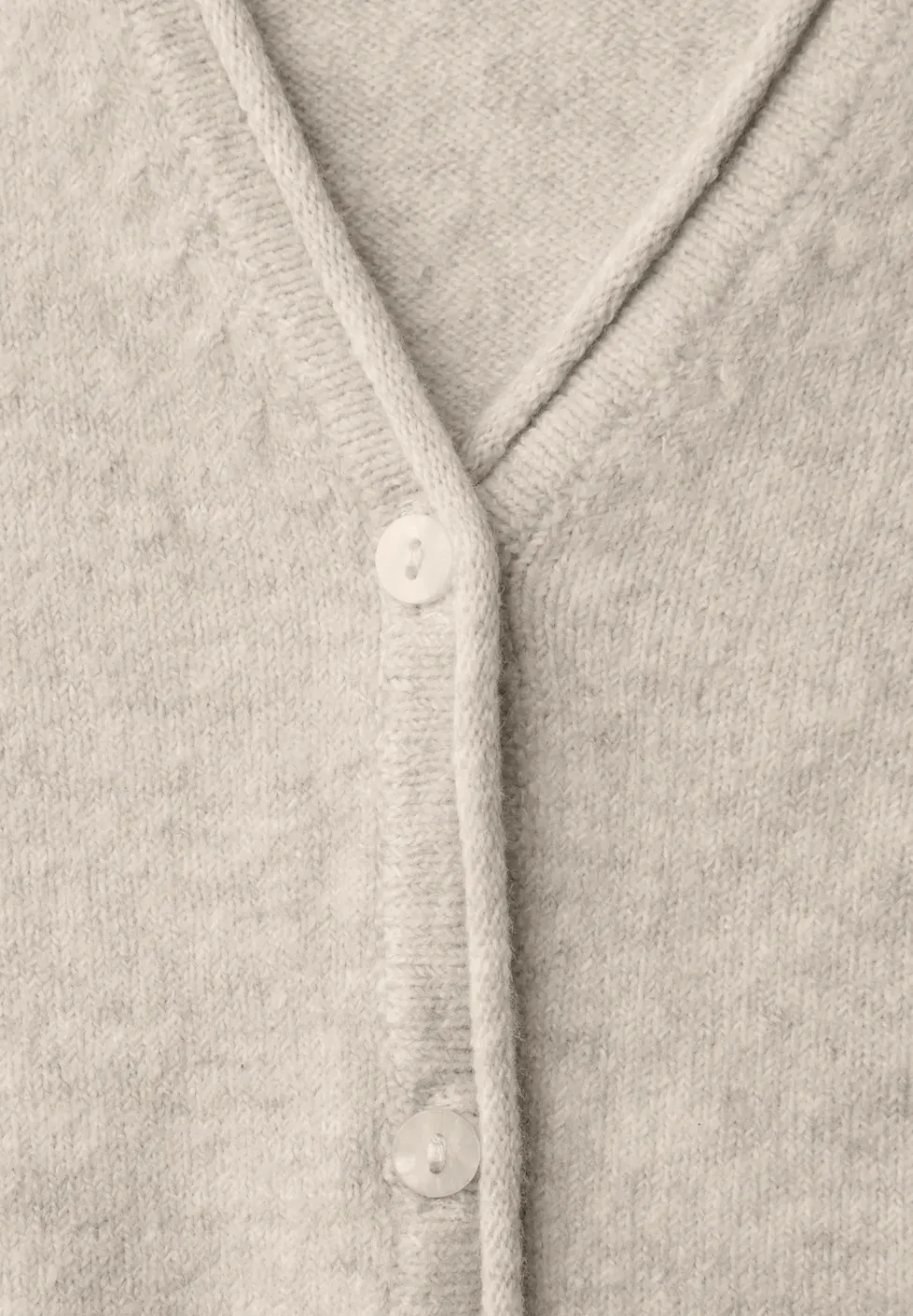 Cardigan douillet à col en V