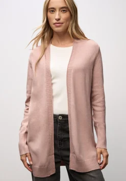 Cardigan avec bord roulé