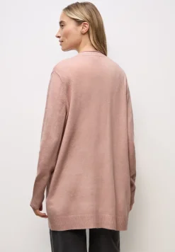 Cardigan avec bord roulé