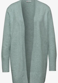 Cardigan avec bord roulé