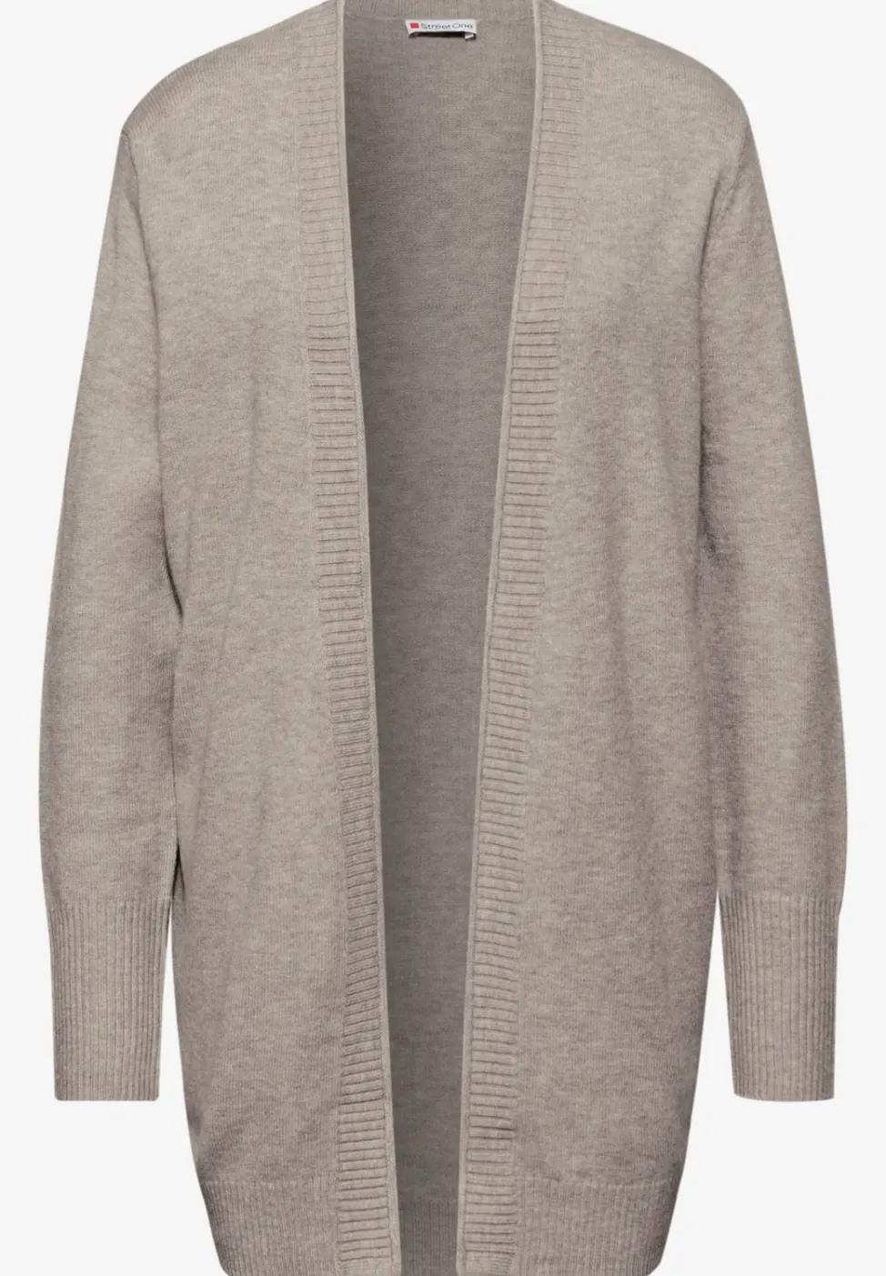 Cardigan avec bord roulé