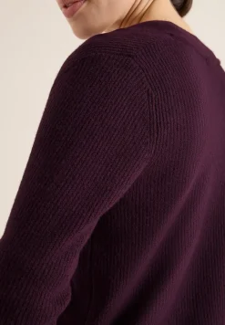Cardigan avec détail structuré