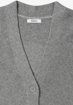 Cardigan avec détail structuré