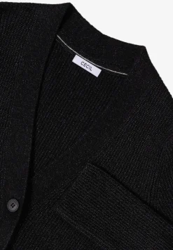 Cardigan avec détail structuré
