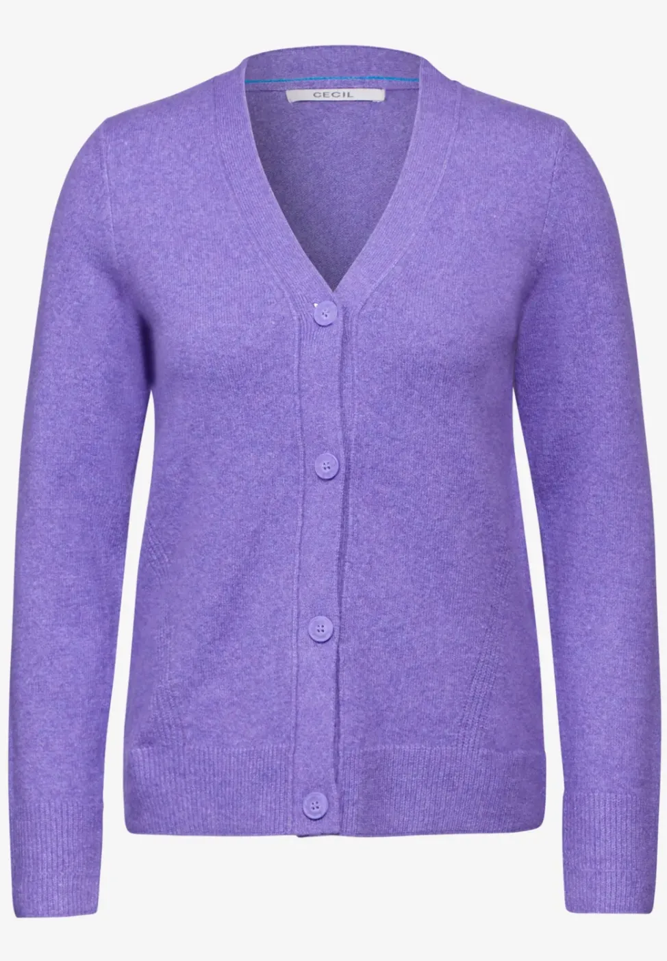Cardigan avec patte de boutonnage