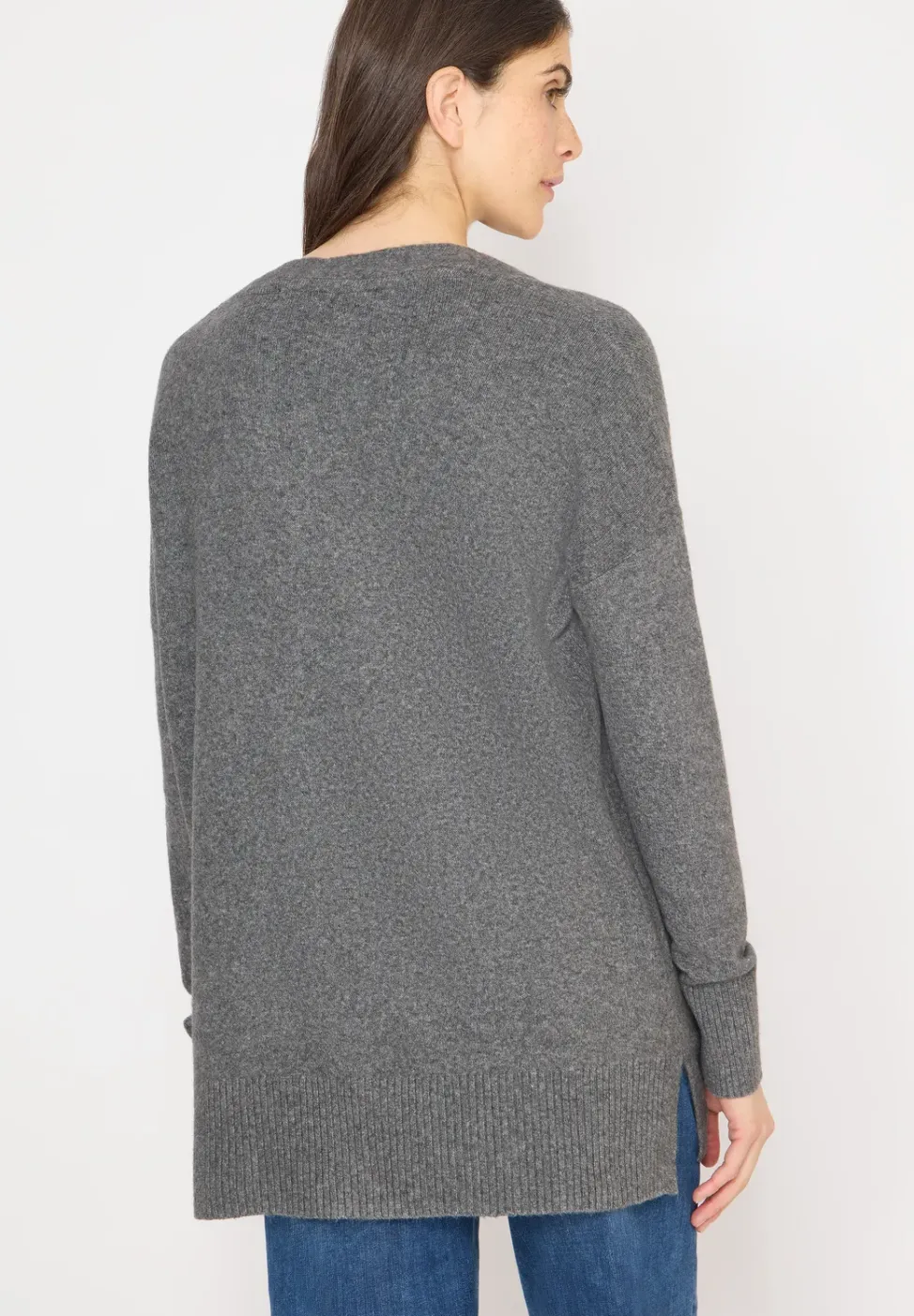 Cardigan avec patte de boutonnage