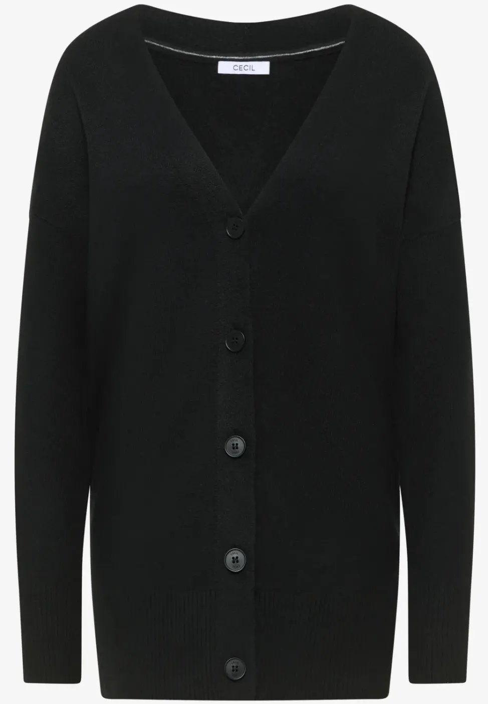 Cardigan avec patte de boutonnage