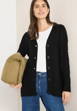Cardigan avec patte de boutonnage