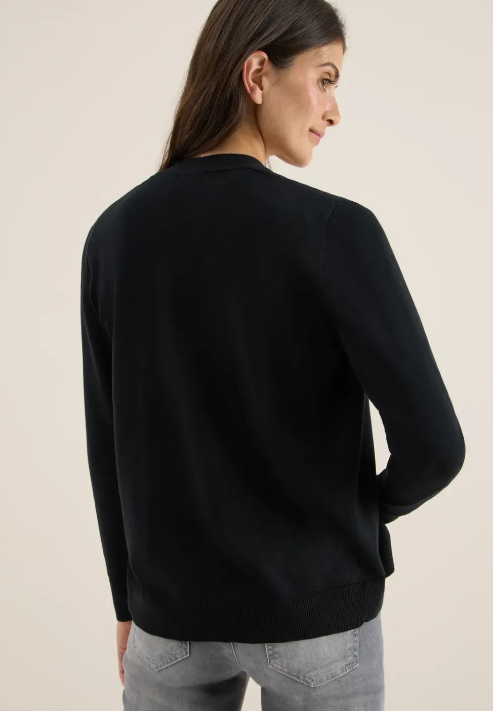 Cardigan col en V