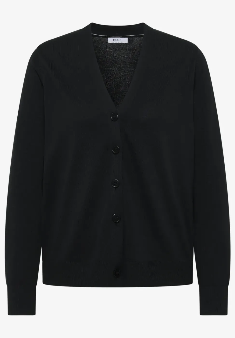 Cardigan col en V
