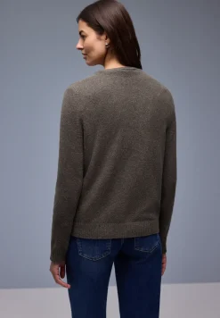 Cardigan douillet à col en V