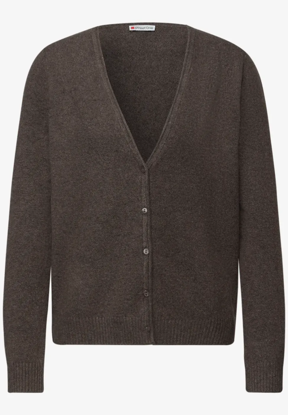Cardigan douillet à col en V