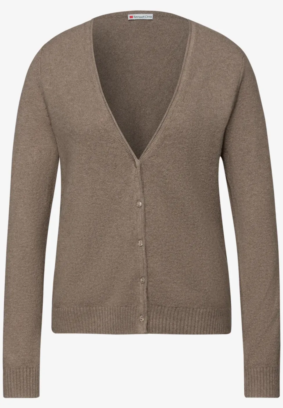 Cardigan douillet à col en V