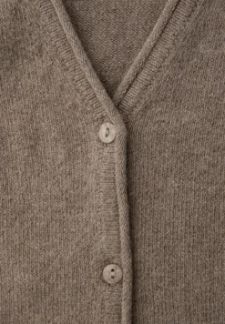 Cardigan douillet à col en V