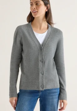 Cardigan doux à col en V