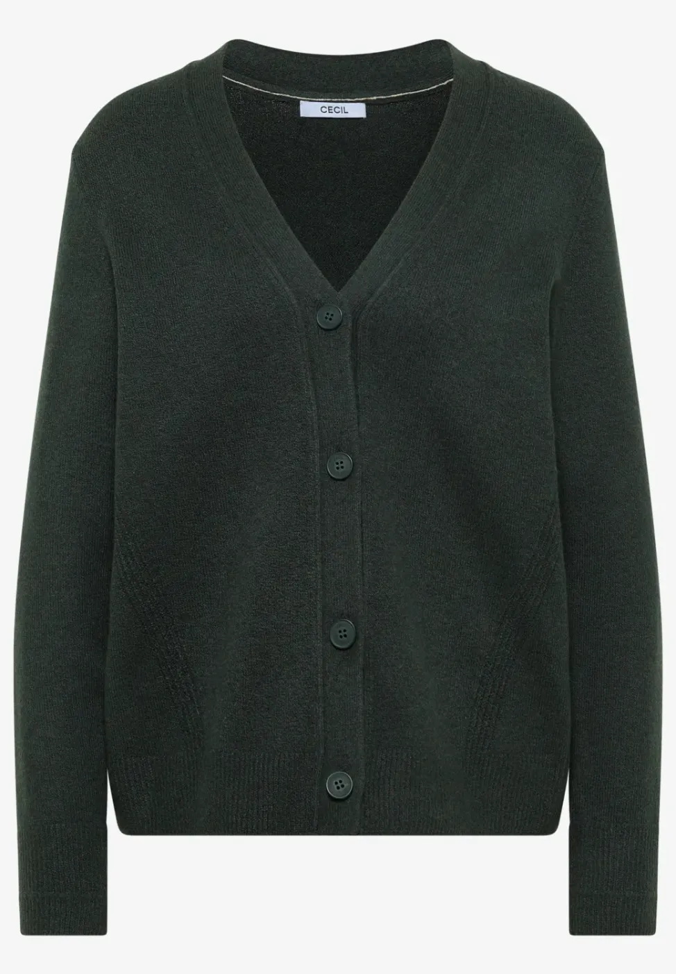 Cardigan doux à col en V