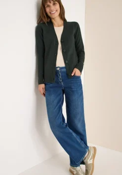 Cardigan doux à col en V