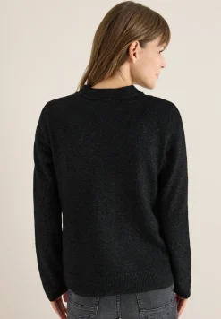 Cardigan doux à col en V
