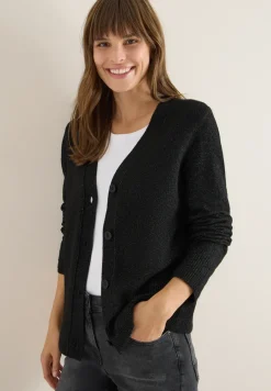 Cardigan doux à col en V