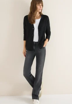 Cardigan doux à col en V