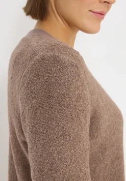 Cardigan en bouclette doux