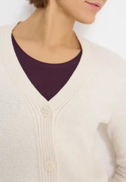 Cardigan en bouclette doux