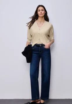 Cardigan en couleur unie