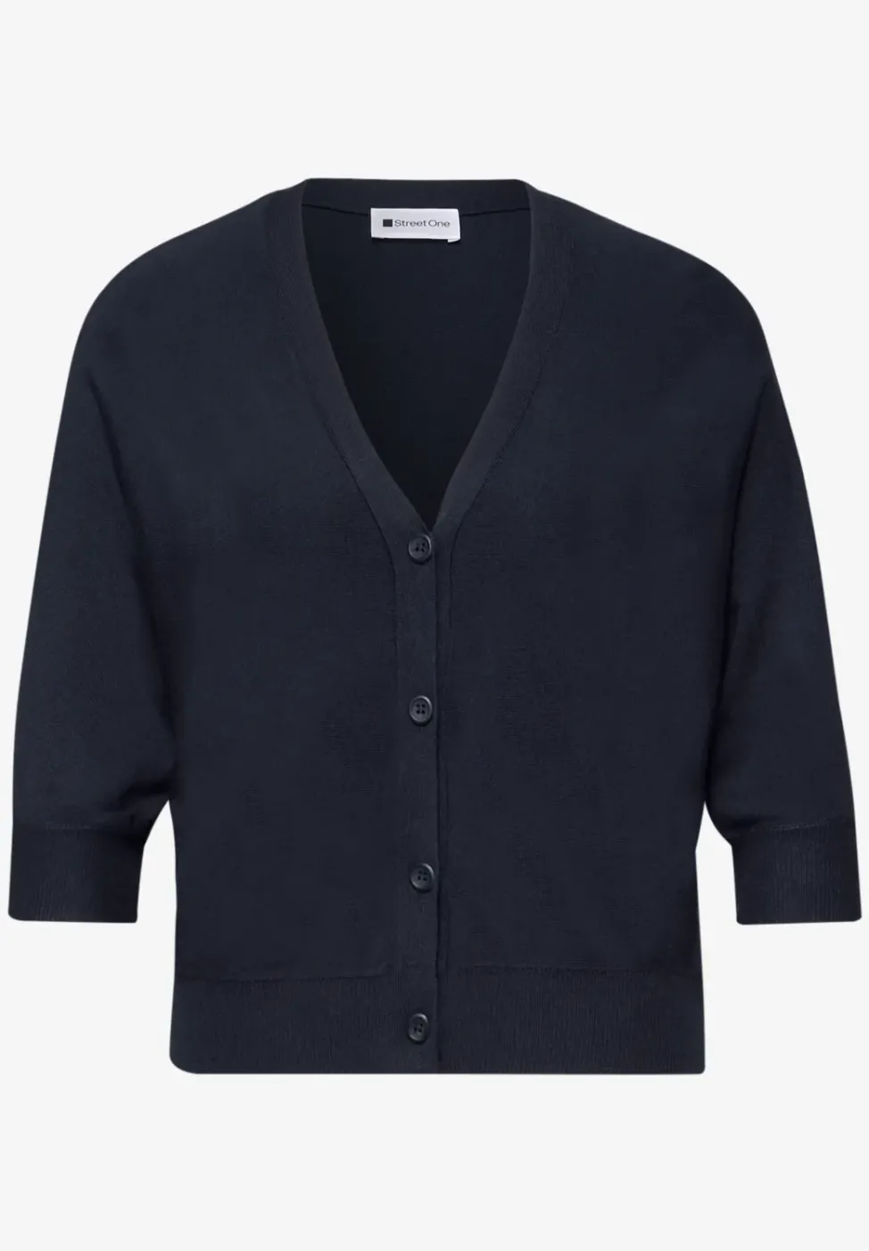 Cardigan en couleur unie