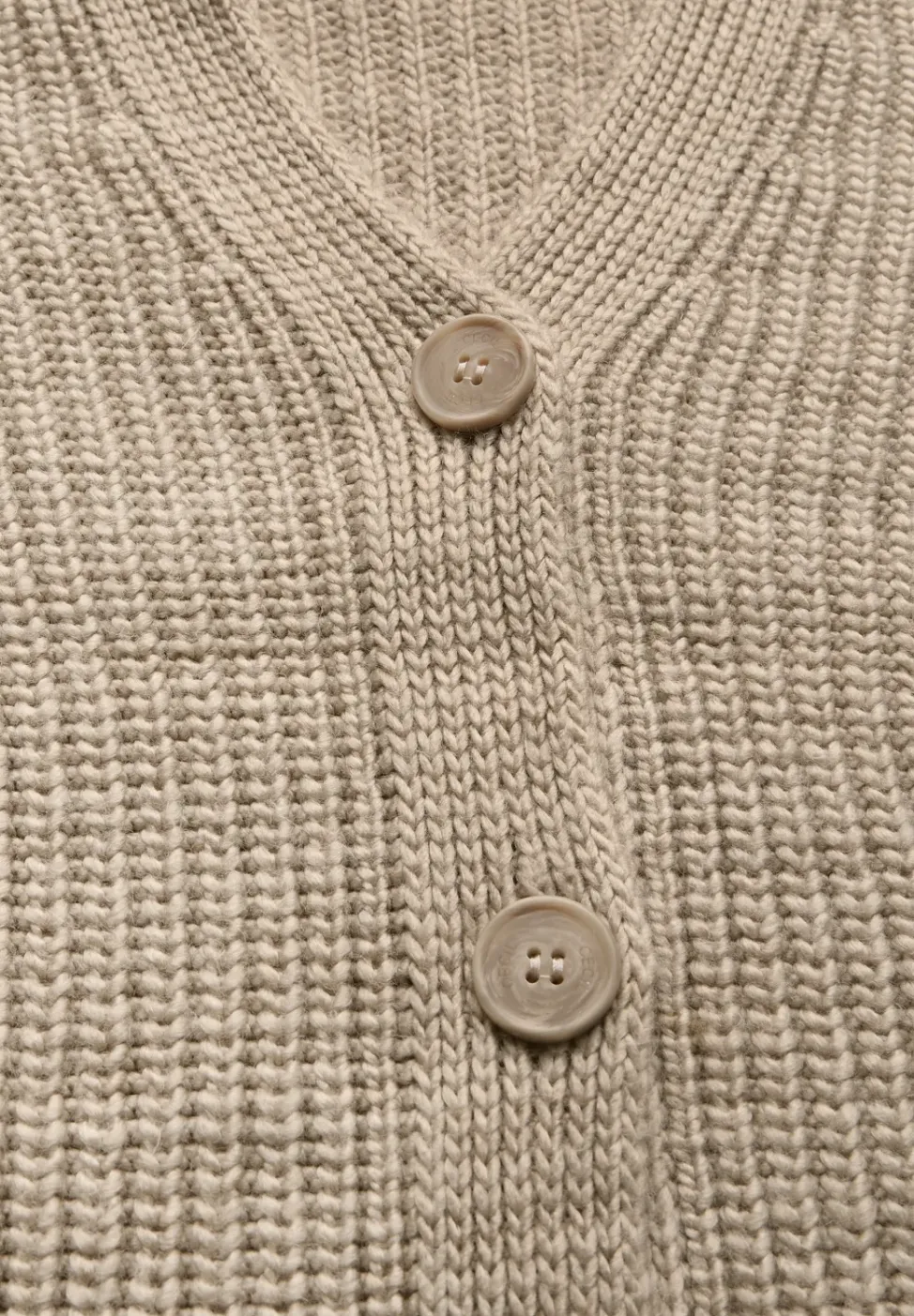 Cardigan en grosse maille