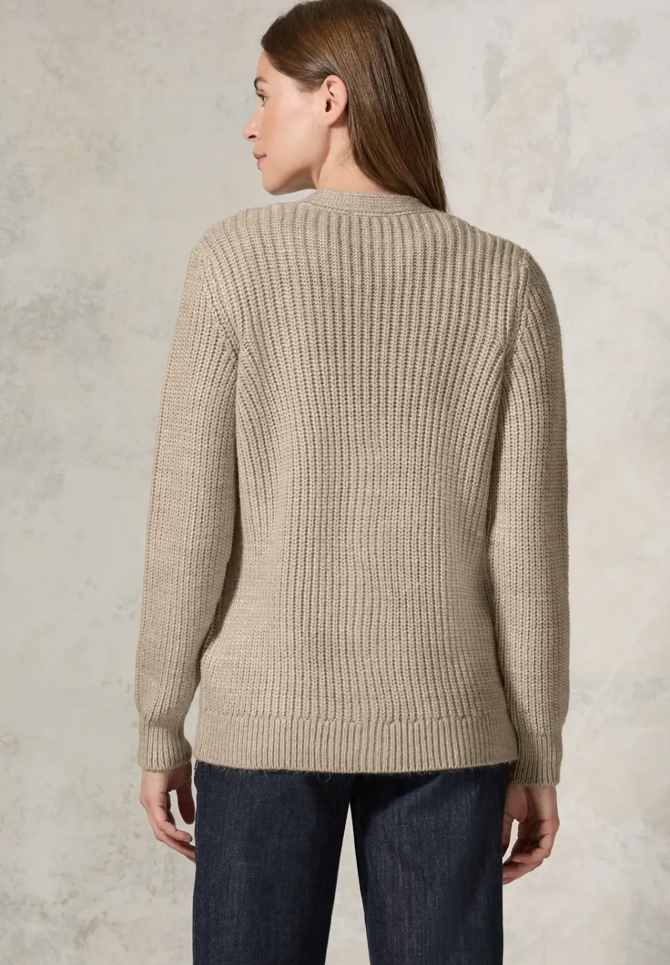 Cardigan en grosse maille