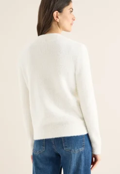 Cardigan jacquard avec fermeture éclair