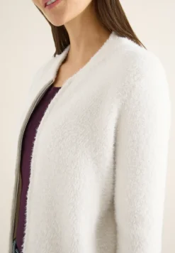 Cardigan jacquard avec fermeture éclair