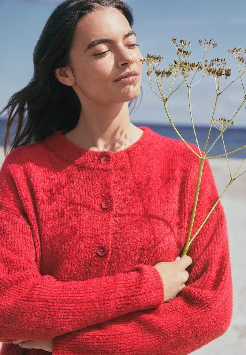 Cardigan mélangé