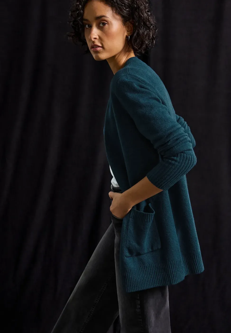 Cardigan ouvert