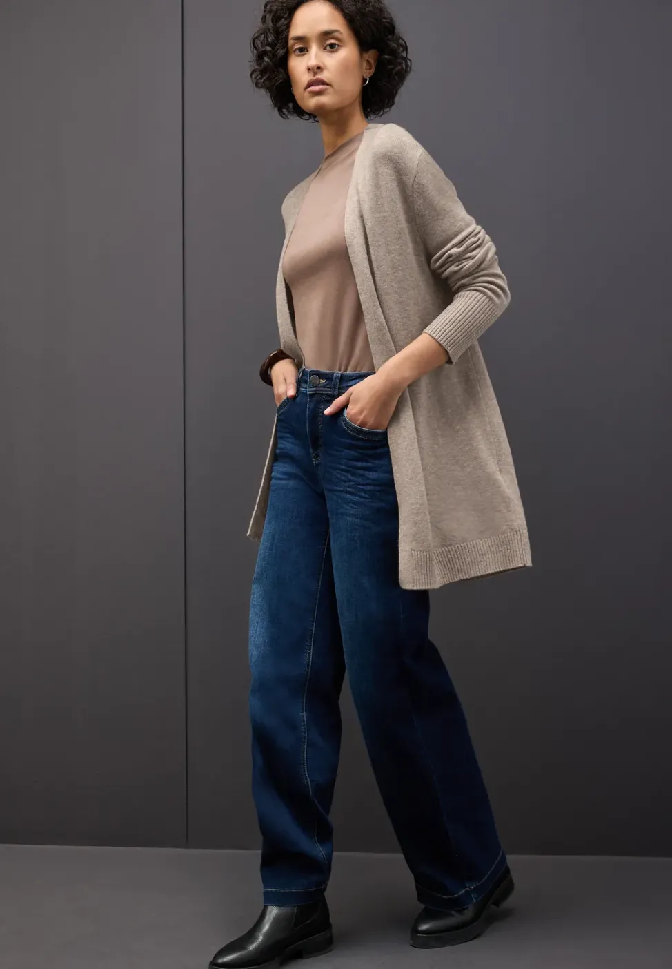 Cardigan ouvert