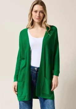 Cardigan ouvert en maille fine
