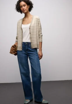 Cardigan rayé