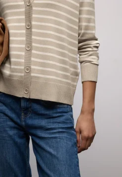 Cardigan rayé