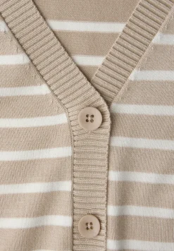 Cardigan rayé