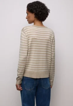 Cardigan rayé