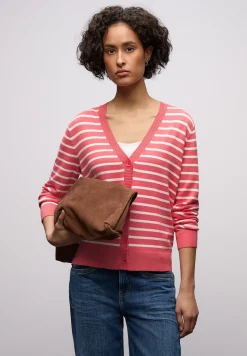 Cardigan rayé