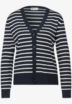 Cardigan rayé