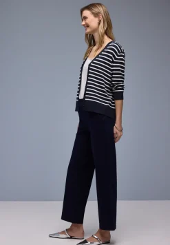 Cardigan rayé