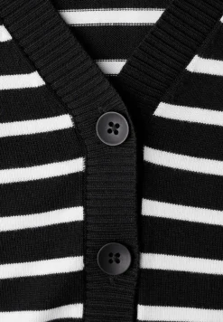 Cardigan rayé