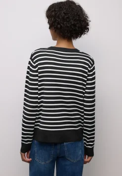 Cardigan rayé