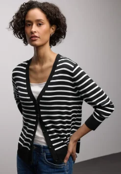 Cardigan rayé